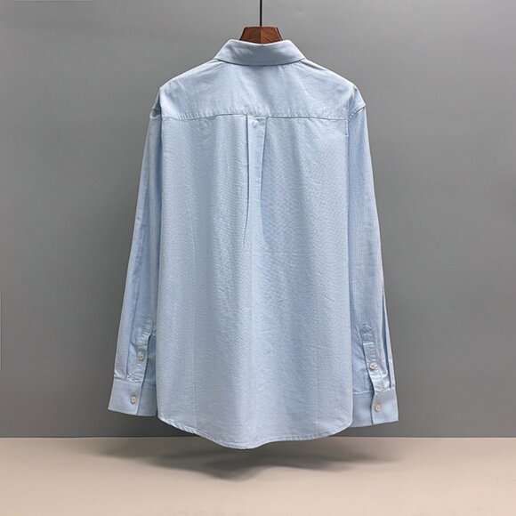 Ralph Lauren Blue Polo Long-Sleeve Shirt - Picture 8 of 9